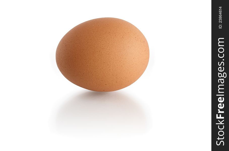 Egg On White