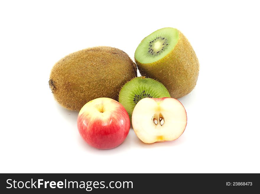 Fresh Kiwi And Apple
