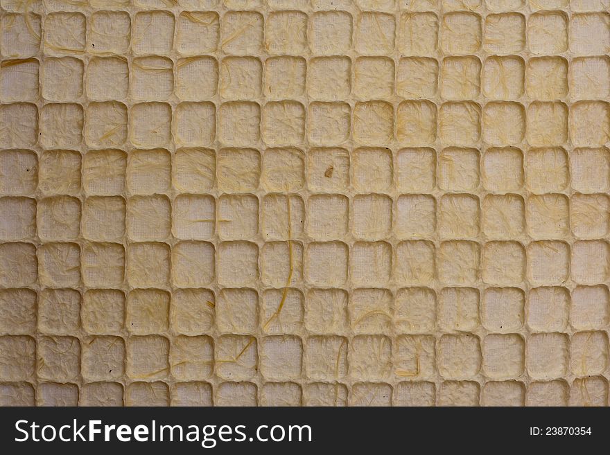 Pattern brown mulberry paper background.