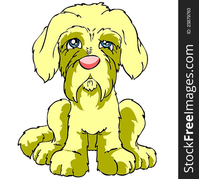 Funny illustration of a lovely dog. This image is isolated (white background) so you can easily integrate it in your designs. Perfect for children pics, kindergarden, banners, web based designs or even t-shirts Also available as Adobe Illustrator (AI) format. Funny illustration of a lovely dog. This image is isolated (white background) so you can easily integrate it in your designs. Perfect for children pics, kindergarden, banners, web based designs or even t-shirts Also available as Adobe Illustrator (AI) format.