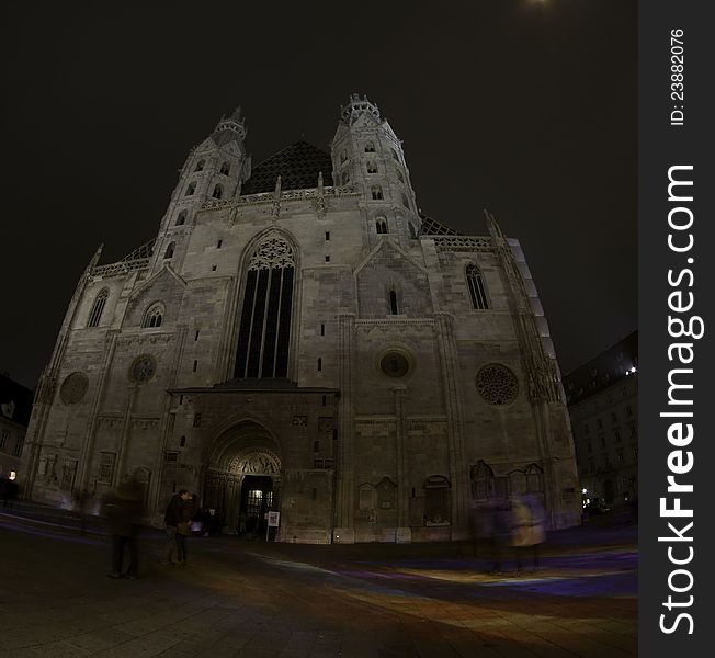 Saint Stephan Cathedral In Vienna in europe travel and tourism