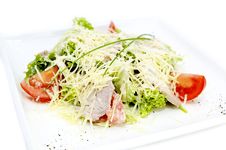 Salad Of Veal Royalty Free Stock Image Salad Of Veal Royalty Free Stock Image