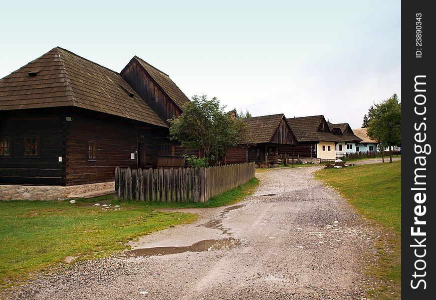 Native Slovak houses