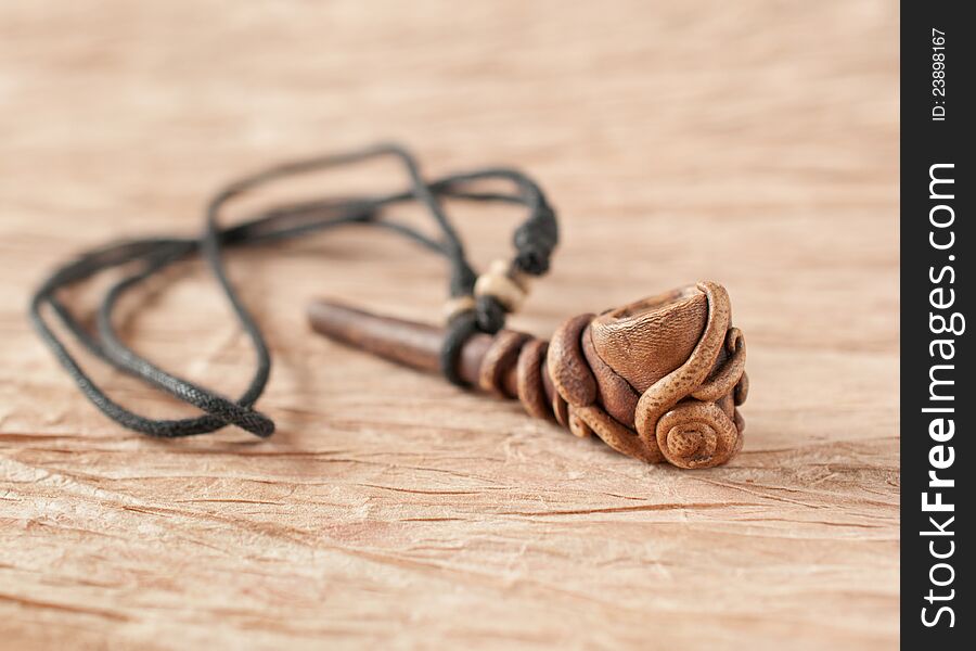 Smoking Pipe Necklace