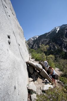 Getting Ready To Climb Stock Photos Getting Ready To Climb Stock Photos