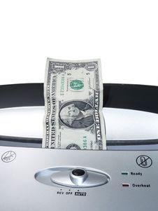 Dollar Bill Shredding 2 Stock Images Dollar Bill Shredding 2 Stock Images