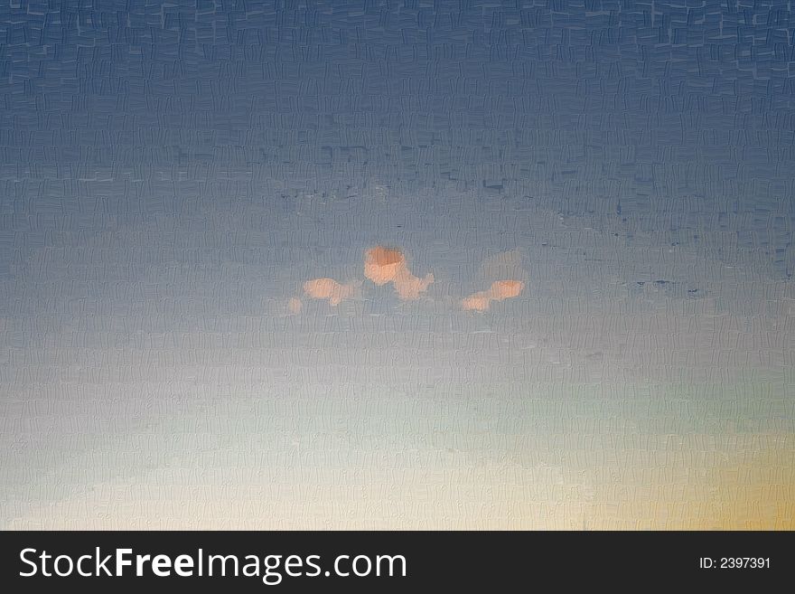 Abstract, sunrise colors, clouds and sky. Abstract, sunrise colors, clouds and sky