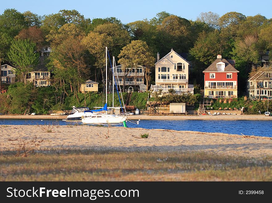 Waterfront property on long Islands North shore