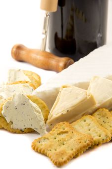 Cheese And Red Wine Stock Image Cheese And Red Wine Stock Image