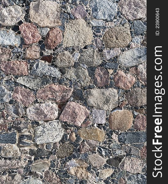 Background of old stone wall texture