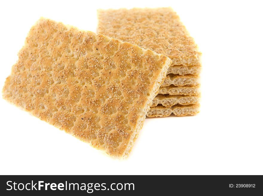 Picture of a bunch of crispbreads with one on the side