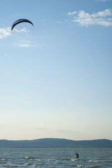 Kite Surfing Royalty Free Stock Photos Kite Surfing Royalty Free Stock Photos