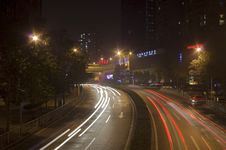 Rush Hour Lights Stock Photo Rush Hour Lights Stock Photo