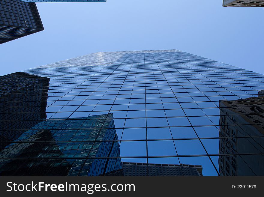 Image of skyscrapers in New York, USA