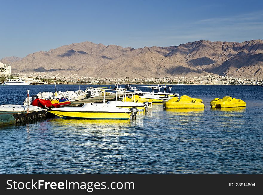 Water Sport Facilities In Eilat, Israel