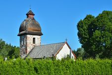 Old Rural Church In Scandinavia Stock Photo Old Rural Church In Scandinavia Stock Photo