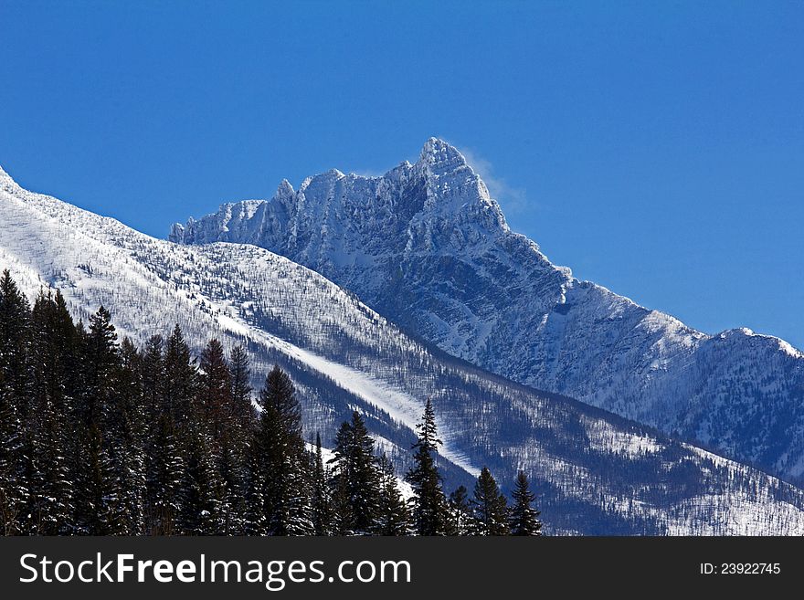 Winter in Glacier National Park