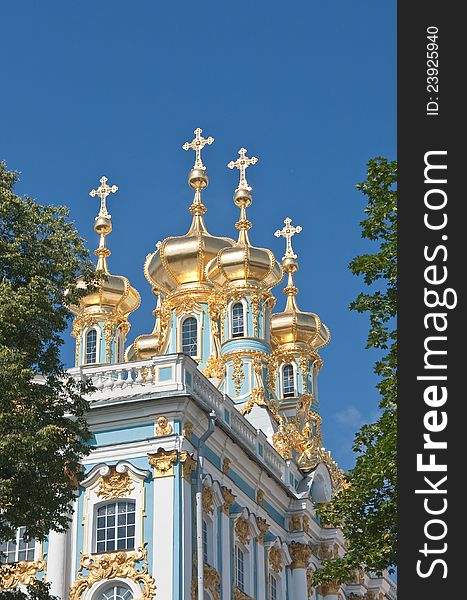 The Catherine Palace,  Tsarskoye Selo