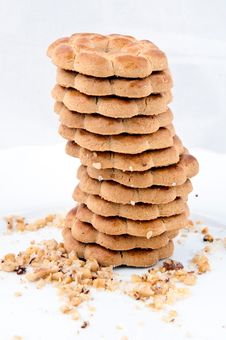 Tower Of Cookies Stock Photos Tower Of Cookies Stock Photos