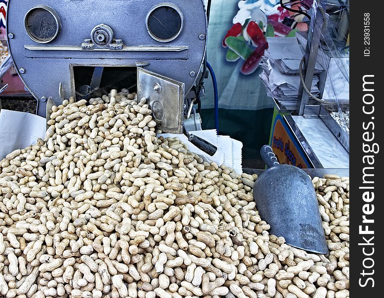 Some peanuts at market place