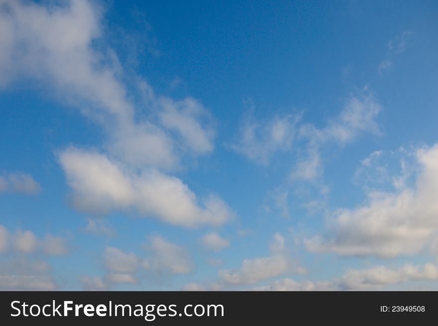 Beautiful cloudscape. Clouds in the sky for your project