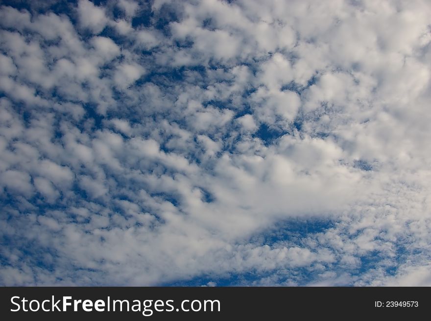 Beautiful cloudscape. Clouds in the sky for your project