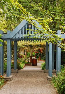 Botanical Garden Path Stock Photography Botanical Garden Path Stock Photography