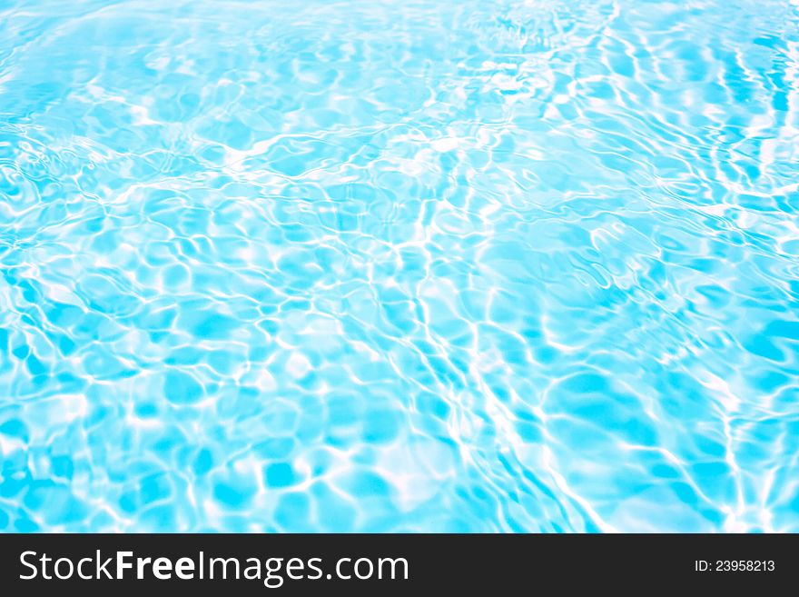 Sun reflections in pool water. Sun reflections in pool water