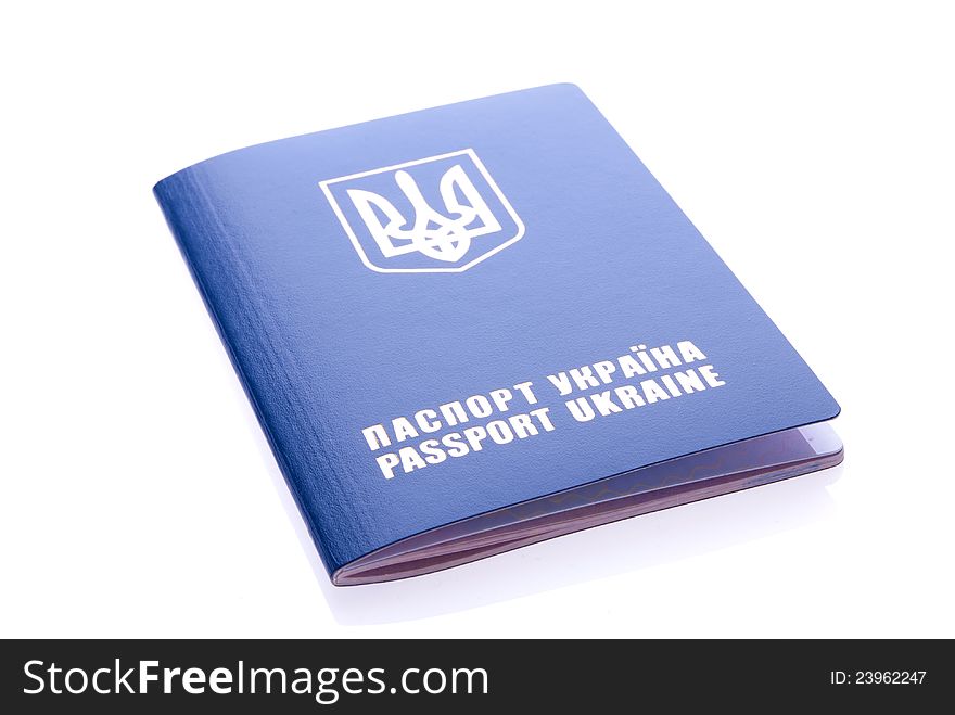 Foreign passport of citizen of Ukraine