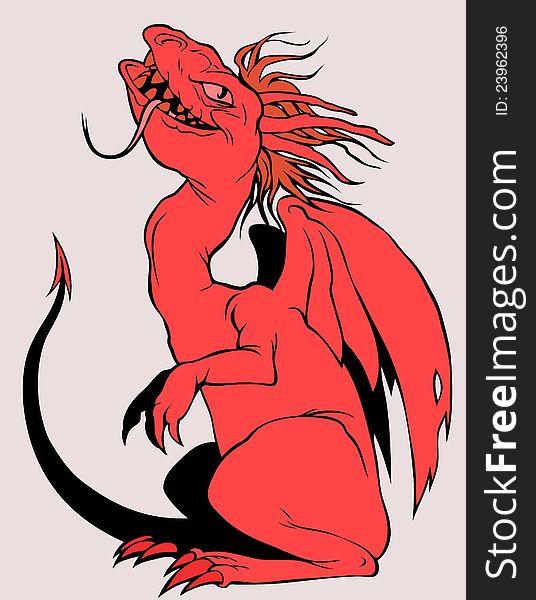 Red dragon