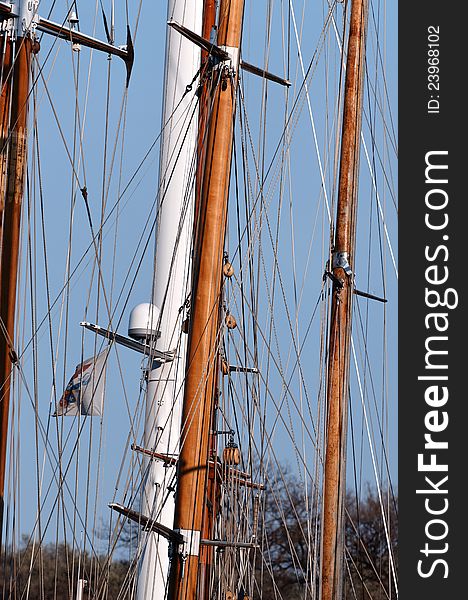 Detail of old italian vessel. Detail of old italian vessel