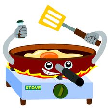 Frying Pan Fries Stock Photos Frying Pan Fries Stock Photos