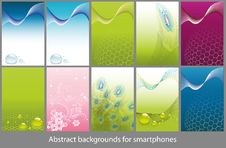 Backgrounds For Smartphones Stock Images