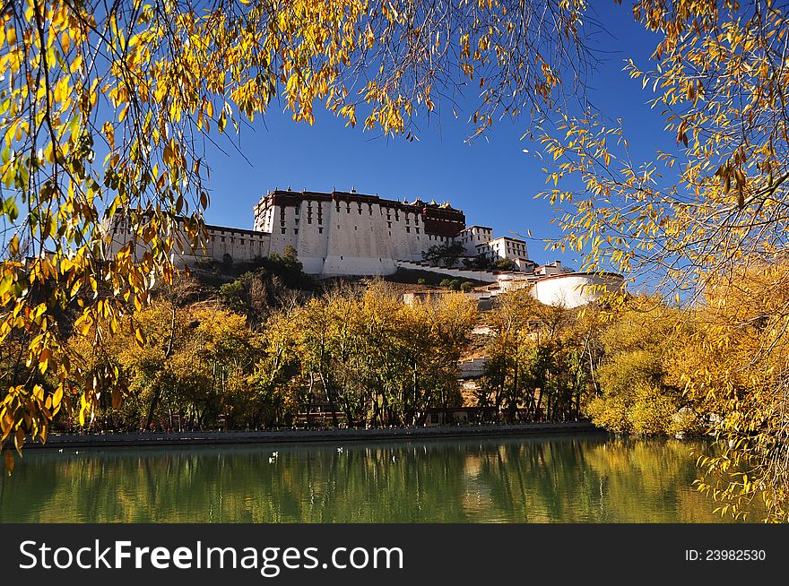 Potala Palace in Lhasa, Tibet, China