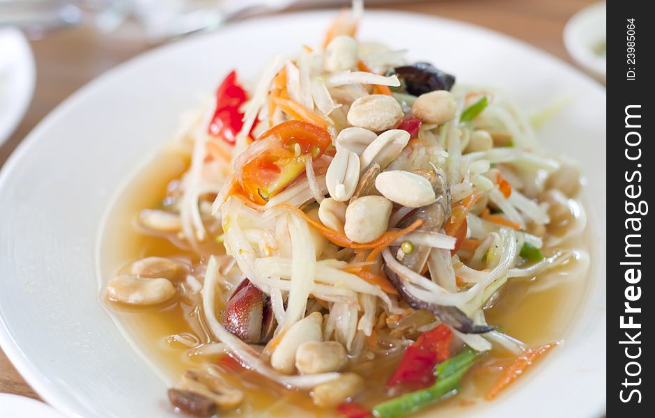 Thai Papaya Salad