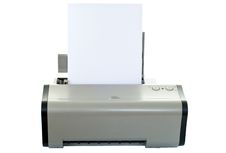 Printer Royalty Free Stock Image Printer Royalty Free Stock Image