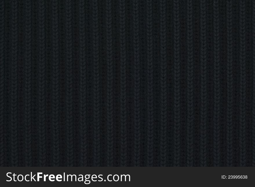 Black cotton sweater texture, background