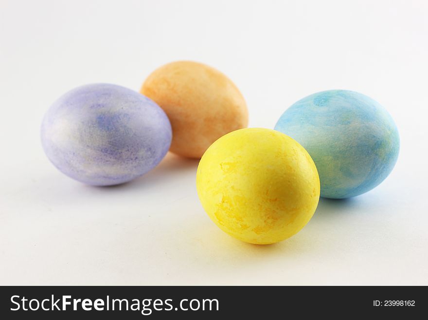 Painted eggs