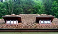 Roof Windows Royalty Free Stock Image Roof Windows Royalty Free Stock Image