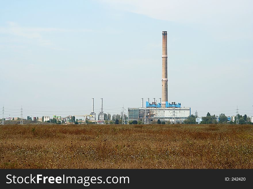 Powerplant infrastructure (panorama)