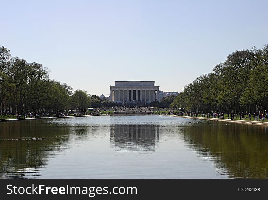 Lincoln memorial, washington DC, USA