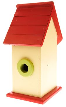 Bird House Stock Photo