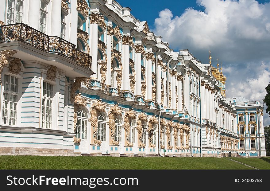 The Catherine Palace,  Tsarskoye Selo