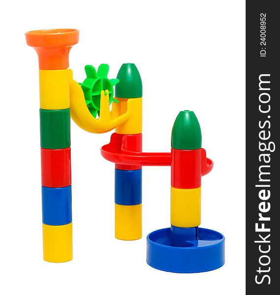Plastic toy slide