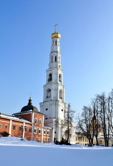 Bell Tower Of The Nicholas Ugreshsky Monastery Royalty Free Stock Photos Bell Tower Of The Nicholas Ugreshsky Monastery Royalty Free Stock Photos