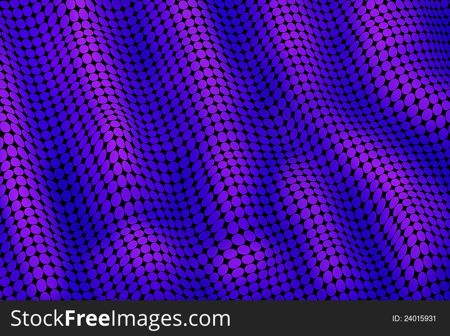 Colorful blue heat map topography membrane