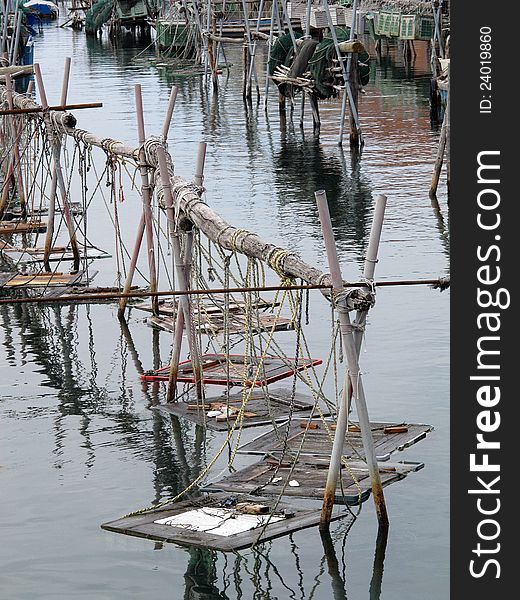 Fishing in the Lagoon of Venice