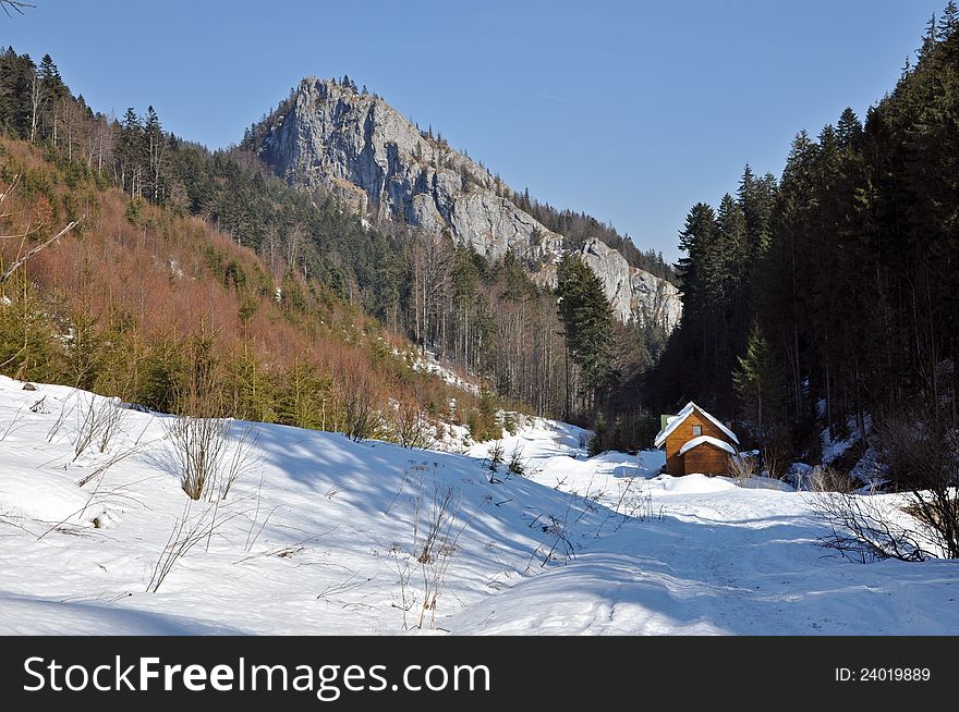 Winter in the Carpathian mountains, Transylvania, Romania. Winter in the Carpathian mountains, Transylvania, Romania