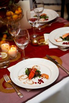 Plate Of Food During A Wedding Royalty Free Stock Photos Plate Of Food During A Wedding Royalty Free Stock Photos