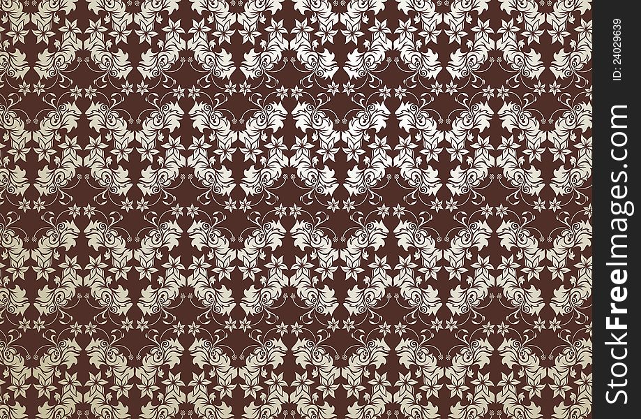 Pattern sepia. beautiful wallpaper. beautiful old.